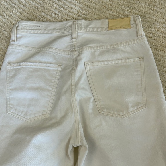 Cream Wide-Leg Pants - Picture 6 of 6